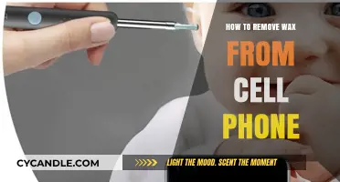 Quick Fix: Safely Removing Wax from Your Cell Phone