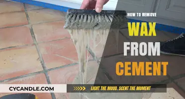 Effective Methods to Remove Wax from Cement Surfaces Easily