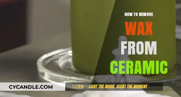 Effective Methods to Safely Remove Wax from Ceramic Surfaces
