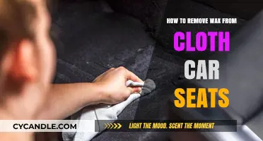 Effective Tips to Remove Wax from Cloth Car Seats Easily