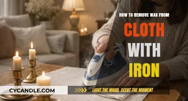 Iron Out Wax Stains: Quick Cloth Cleaning Hack Revealed