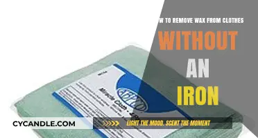 Quick Wax Removal: Iron-Free Methods to Save Your Clothes