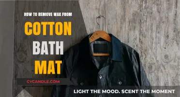 Effective Tips to Remove Wax from Your Cotton Bath Mat Easily