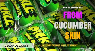 Effective Ways to Remove Wax from Cucumber Skin Easily