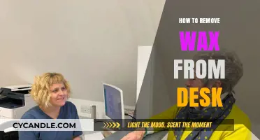 Effective Ways to Remove Wax from Your Desk Surface Easily
