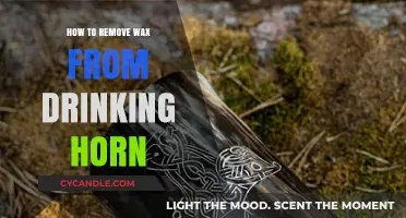 Effective Methods to Clean and Remove Wax from Drinking Horns