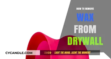 Effective Methods to Remove Wax Stains from Drywall Surfaces