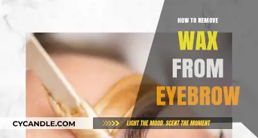 Quick & Easy Tips to Safely Remove Wax from Eyebrows