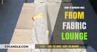 Effective Tips to Remove Wax from Fabric Lounge Easily