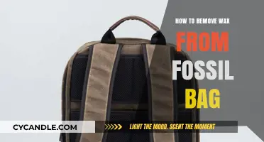 Effective Methods to Remove Wax from Your Fossil Bag Safely