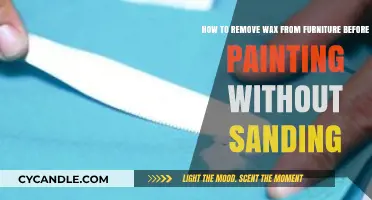 Effortless Wax Removal: Prep Furniture for Painting Without Sanding