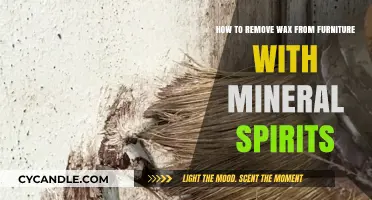 Effective Wax Removal: Using Mineral Spirits on Furniture Surfaces