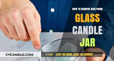 Effortless Ways to Remove Wax from Glass Candle Jars