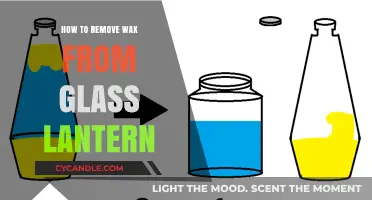 Effortless Wax Removal: Clean Your Glass Lanterns Like a Pro