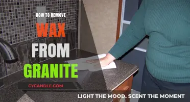 Effective Methods to Safely Remove Wax from Granite Surfaces