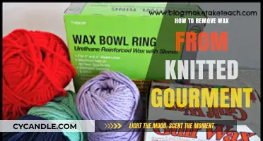 Effective Tips to Remove Wax from Your Knitted Gourmet Items