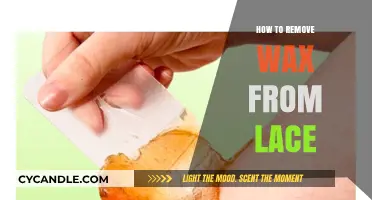 Effective Methods to Safely Remove Wax from Delicate Lace Fabric