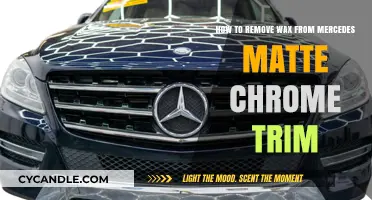 Effortlessly Clean Mercedes Matte Chrome Trim: Wax Removal Guide