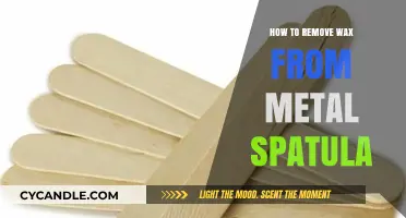 Effective Methods to Remove Wax from Your Metal Spatula Easily