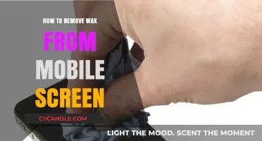 Quick Fix: Safely Remove Wax from Your Mobile Screen