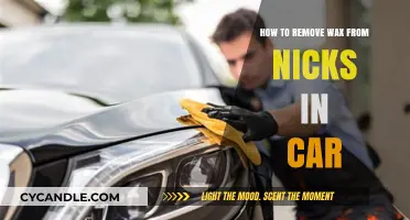 Effective Techniques to Remove Wax from Car Nicks and Scratches