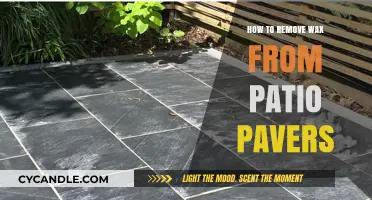Effective Ways to Remove Wax from Patio Pavers Easily