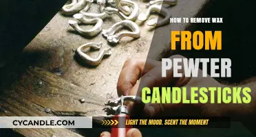 Easy Guide: Removing Wax from Pewter Candlesticks Safely and Effectively