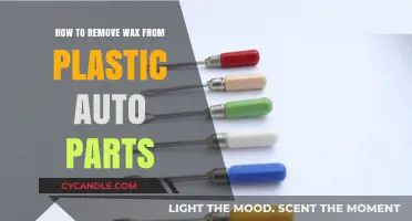 Effective Techniques to Safely Remove Wax from Plastic Auto Parts