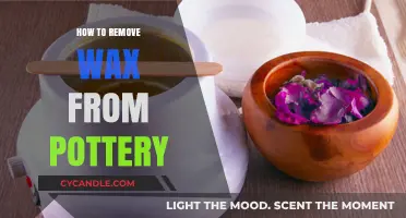Effective Techniques for Removing Wax from Pottery Surfaces Easily