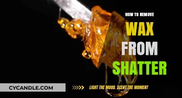 Effective Methods to Safely Remove Wax from Shatter Concentrates
