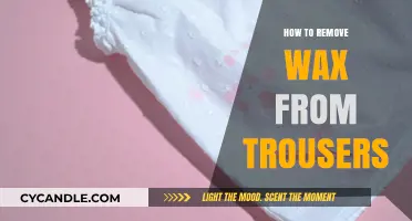Quick Fixes: Removing Wax Stains from Trousers Effortlessly