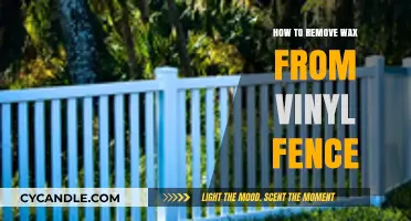 Effective Methods to Remove Wax from Your Vinyl Fence Easily