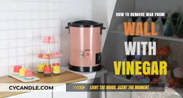 Effective Vinegar Method to Remove Wax from Walls Easily