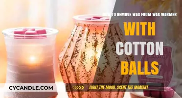 Easy Wax Warmer Cleaning: Remove Wax with Cotton Balls