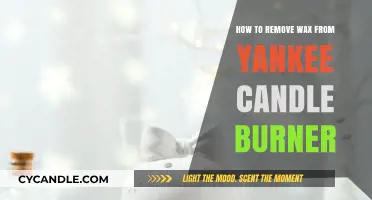 Easy Steps to Clean Wax from Your Yankee Candle Burner