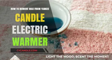 Easy Steps to Clean Wax from Your Yankee Candle Electric Warmer