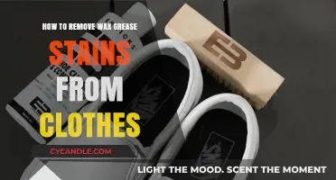 Effective Tips to Remove Wax and Grease Stains from Clothes