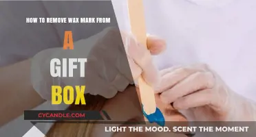 Effortless Wax Mark Removal Tips for Your Gift Box