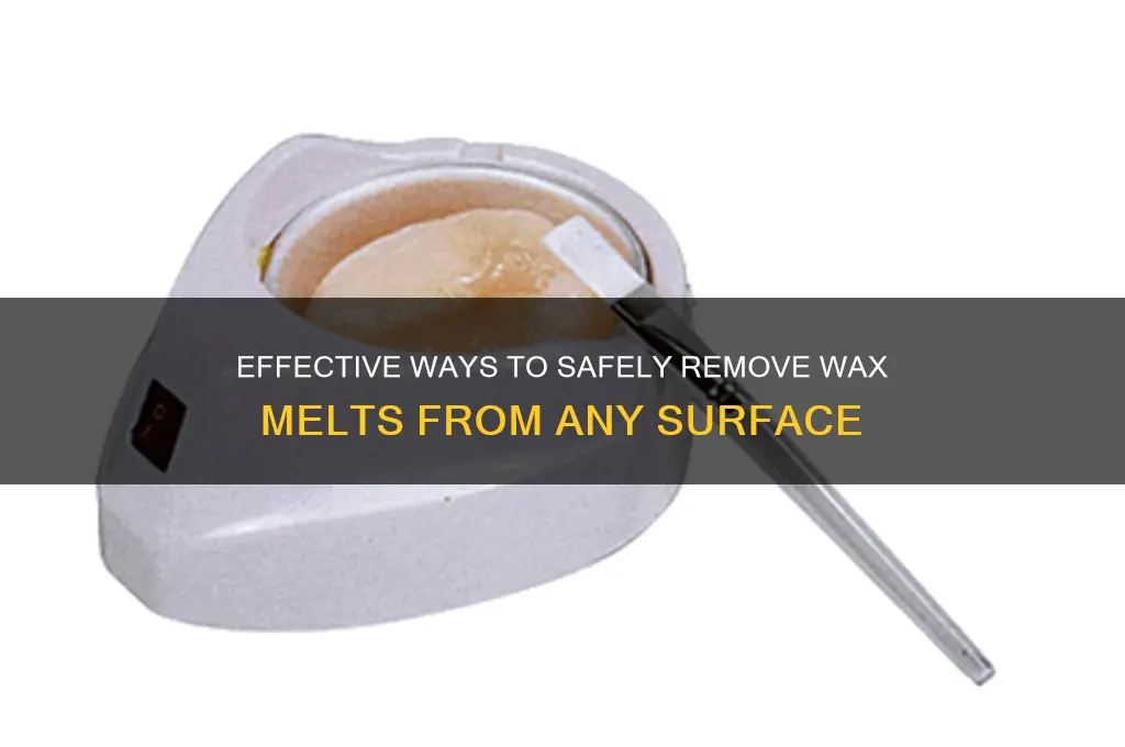 how to remove wax melt