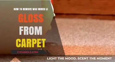 Effective Tips to Remove Wax-Mixed Lip Gloss from Carpet Easily