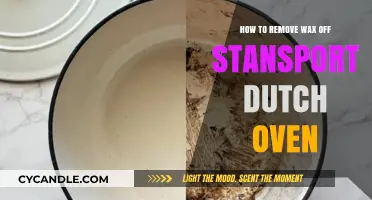 Effective Tips for Removing Wax from Your Stansport Dutch Oven