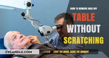 Safely Remove Wax from Tables: Scratch-Free Cleaning Tips