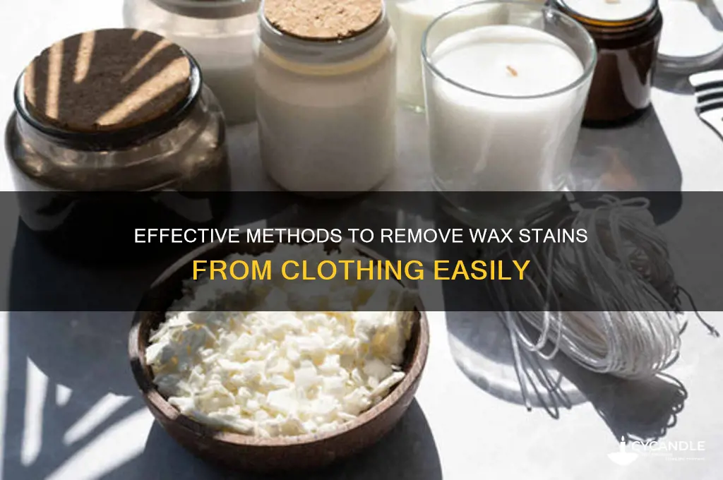 how to remove wax off xlothing