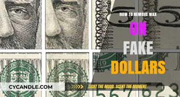 Effective Methods to Remove Wax from Counterfeit Dollar Bills Safely