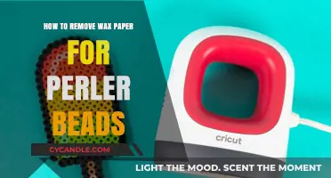 Easy Tips to Remove Wax Paper from Perler Bead Creations