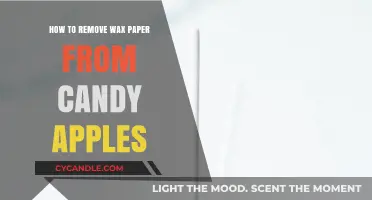 Easy Steps to Remove Wax Paper from Candy Apples Perfectly