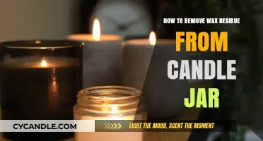 Effortless Ways to Clean Wax Residue from Candle Jars