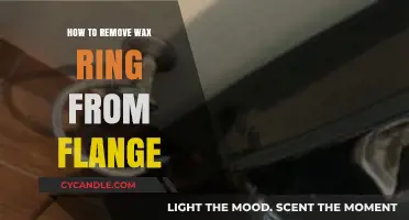 Easy Steps to Remove Wax Ring from Toilet Flange