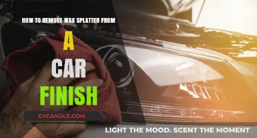 Effective Techniques to Remove Wax Splatter from Your Car's Finish