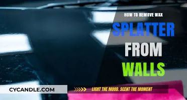 Effective Techniques to Remove Wax Splatter from Walls Easily